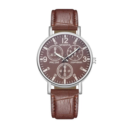 Casual Solid Color Buckle Quartz Women'S Watches