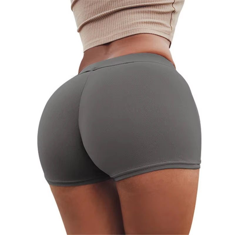 2023 Summer New Hot Shorts Workout Sportwear Women High Waist Hip Lifting Shorts Workout Stretch Gym Bottoms Boxer Women Femme