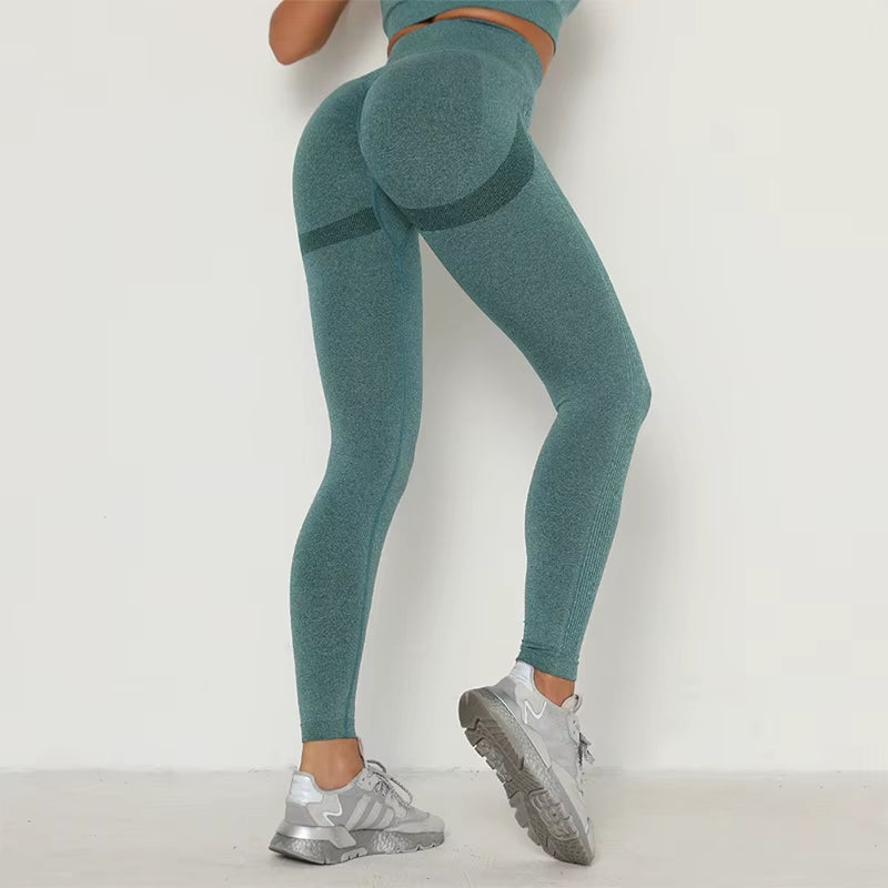 Women Yoga High Waist Leggings for Fitness Ladies Scrunch Bubble Butt Gym Sports Workout Leggings Push up Fitness Female Legging